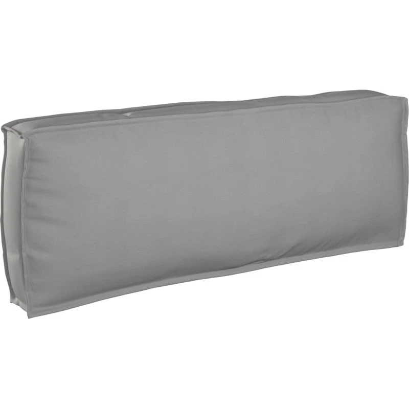 vidaXL Pude Grå 120 x 40 x 12 cm Oxford stof
