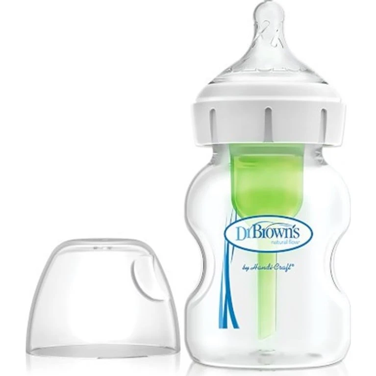 Dr. Brown's Options+ Anti-Colic Wide-Neck 150 ml Transparent