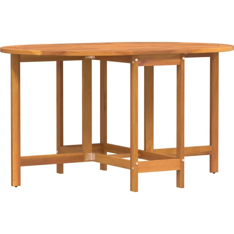 vidaXL Havemøbel Bord Brun 110x60x72 cm Massivt Akacietræ