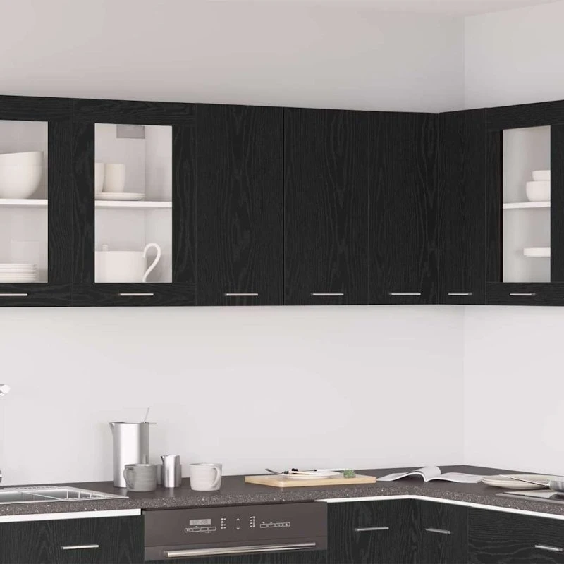 vidaXL Hængeskab Lyon Sort 60 x 31 x 60 cm Konstrueret Træ