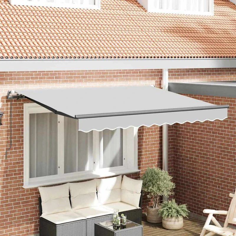 vidaXL Markiseramme Antracit 3,5 x 2 m Metal