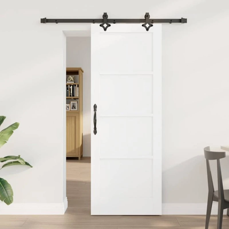 vidaXL Skydedør ORKDAL Hvid 73,5 x 198,5 cm