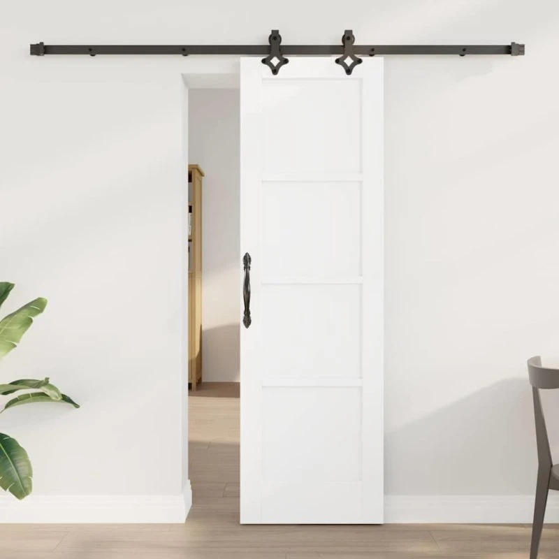 vidaXL Skydedør ORKDAL Hvid 61 x 198,5 cm