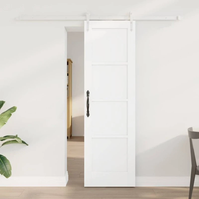 vidaXL Skydedør ORKDAL Hvid 61 x 198,5 cm