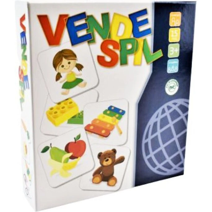 GA-Toys Vendespil med legetøj og mad, 2x24 kort, fra 3 år