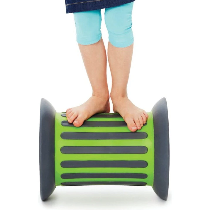 Gonge Roller - Grøn balancerulle med sand (2,5 kg)