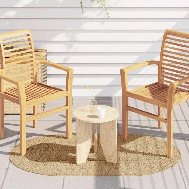 vidaXL Tæppe ZIZUR Brun 150x80 cm Polypropylen