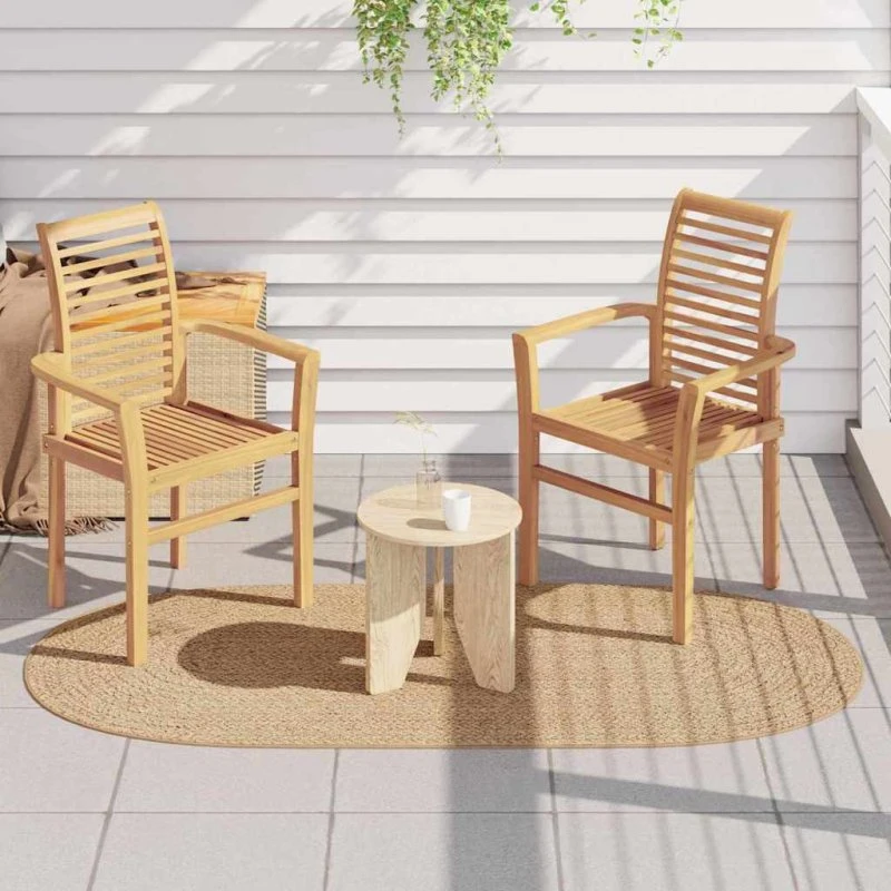 vidaXL Tæppe ZIZUR Brun 200x100 cm Polypropylen