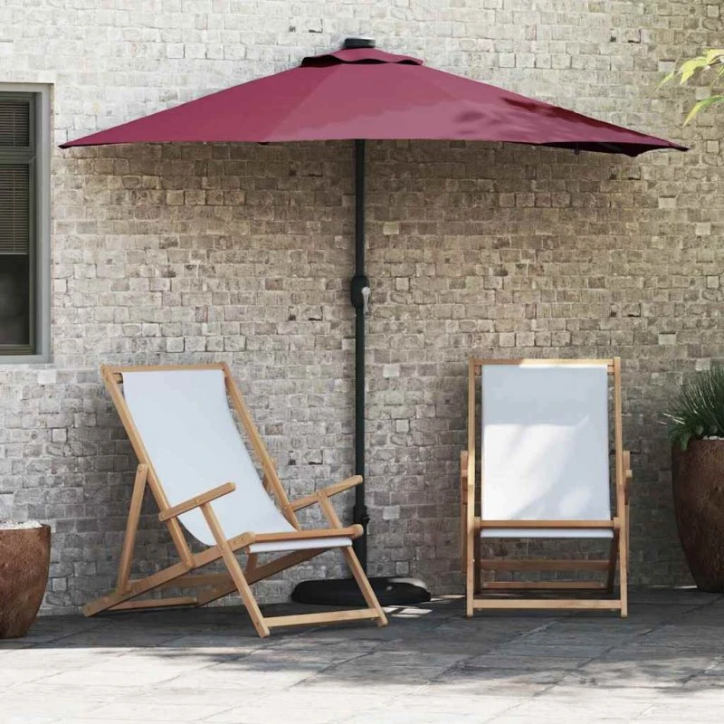 vidaXL Havesol Bordeaux Rød 294 x 150 x 223 cm