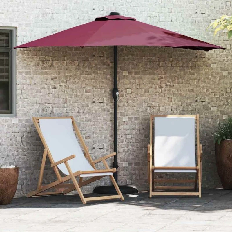 vidaXL Havesol Bordeaux Rød 294 x 150 x 224 cm