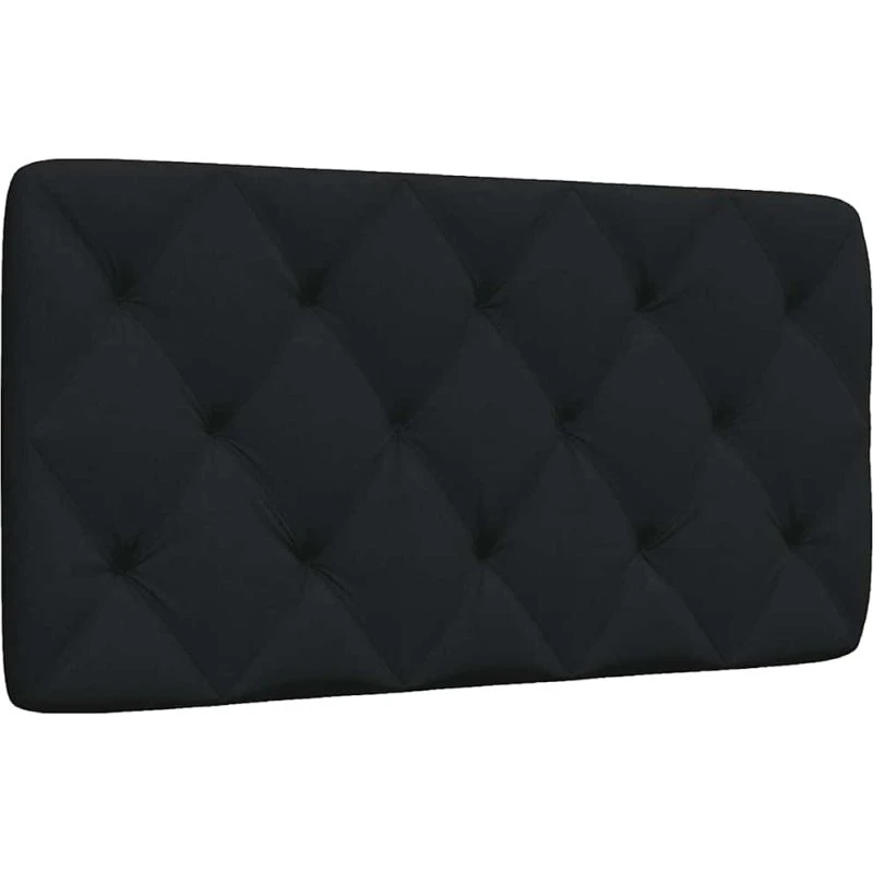 vidaXL Gavlpude 100 cm Stof Sort