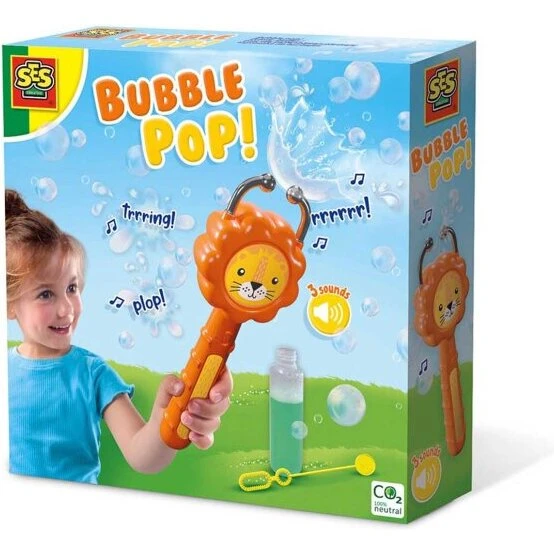 SES Creative Sæbebobler Løve med lyd og 200 ml