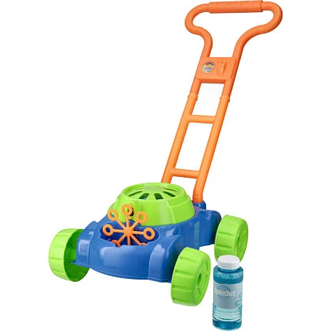 Spinout sæbeboblemaskine – græsslåmaskine med lyd