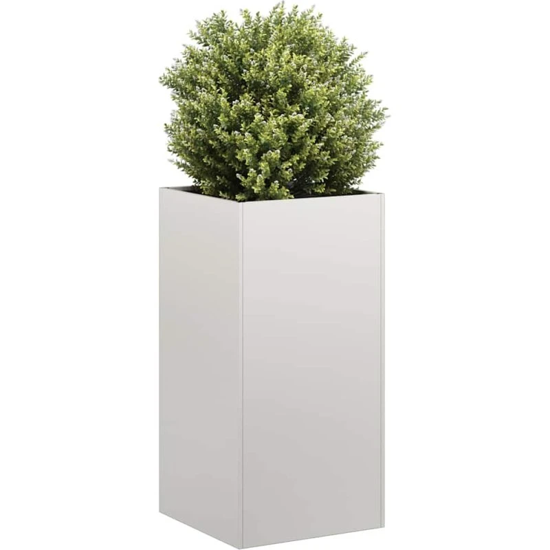 Plantekasse Rustfrit Stål 80x80x30 cm