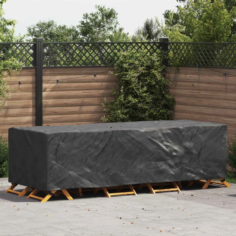 vidaXL Møbelbetræk Sort 270 x 110 x 70 cm 210D