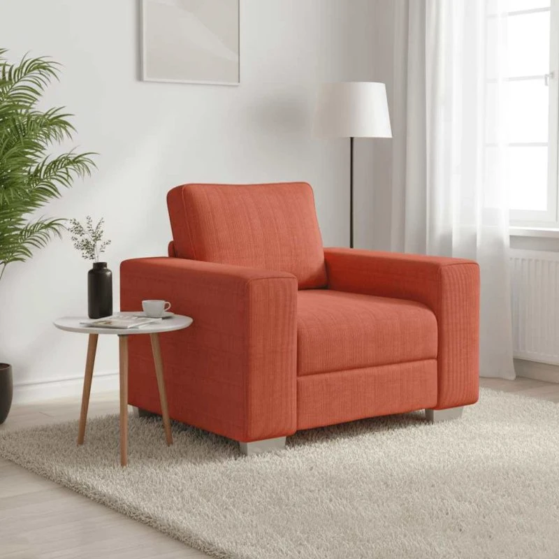 vidaXL sofastol 100x77x82 cm fløjlsstof blå