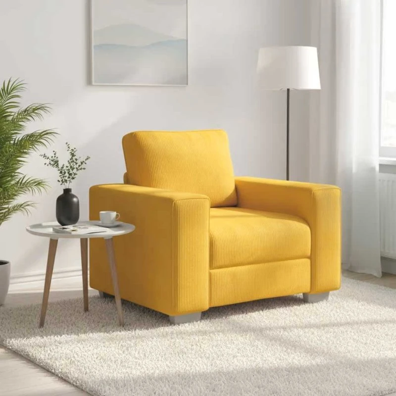 vidaXL Sofastol 100x77x82 cm Lysegul