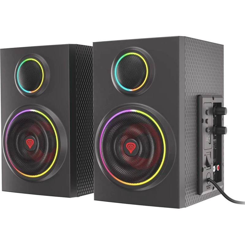 Genesis Helium 300BT 2.0 Bluetooth Højtalere med ARGB lys (24W)