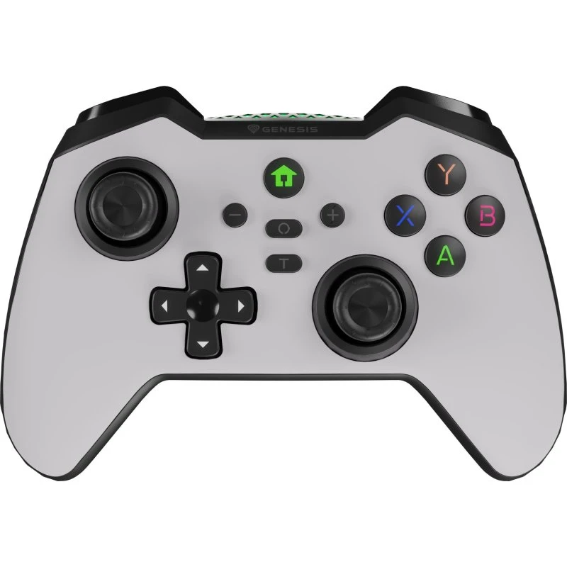 Genesis Mangan 400 Wireless Gamepad – Hvid – Bluetooth & Tråd
