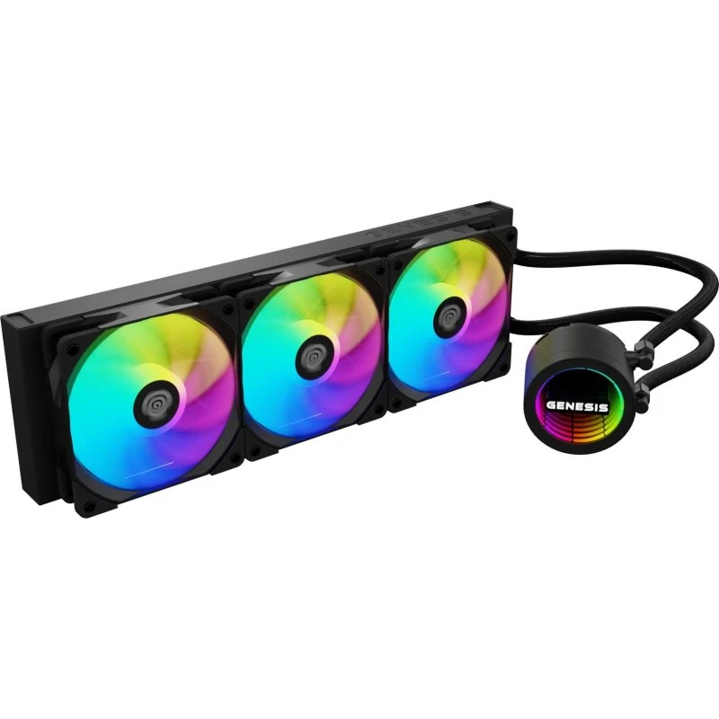 GENESIS Hydria 360 ARGB AIO vandkøler, 360 mm, sort