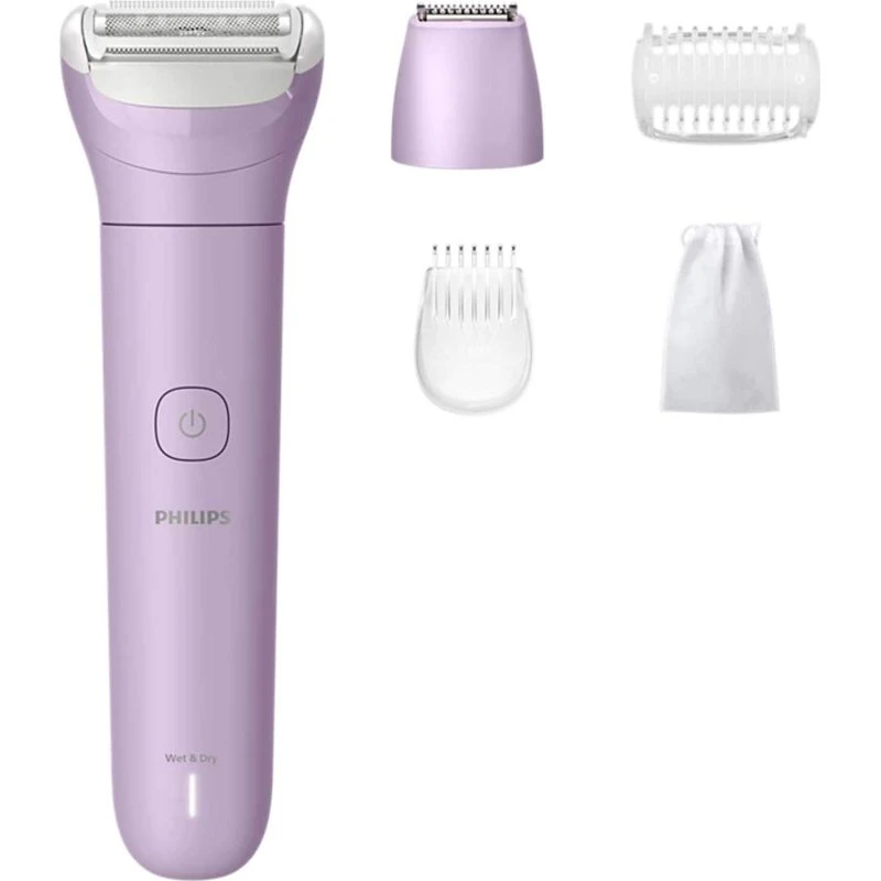 Philips BRL138/00 Lady Shaver Trådløs, Våd & Tør, 4 Tilbehør