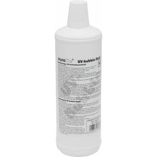 Eurolite UV sæbeboblevæske 1 L – blå