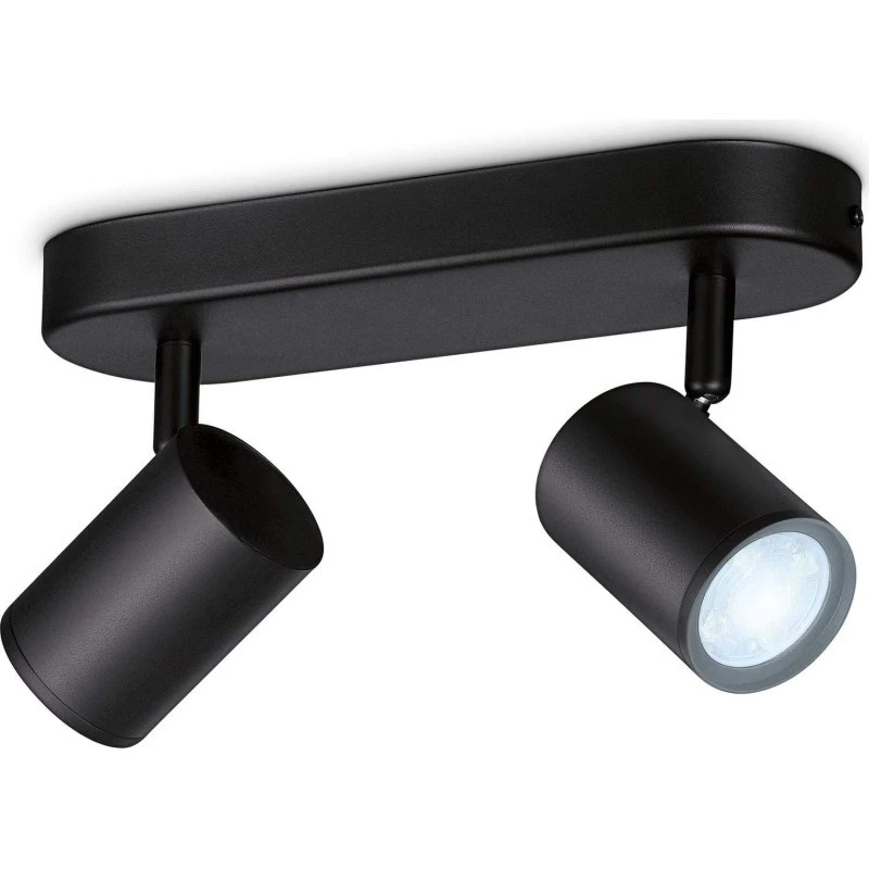 WiZ Imageo 2x5W Kold-Varm Hvid Sort