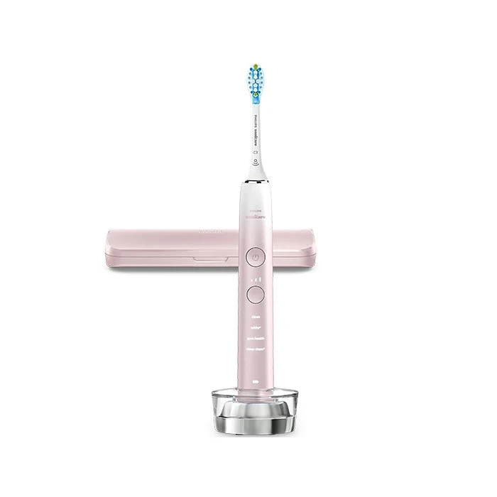 Philips Sonicare DiamondClean 9000 HX9911 Silk Pink til Hvid