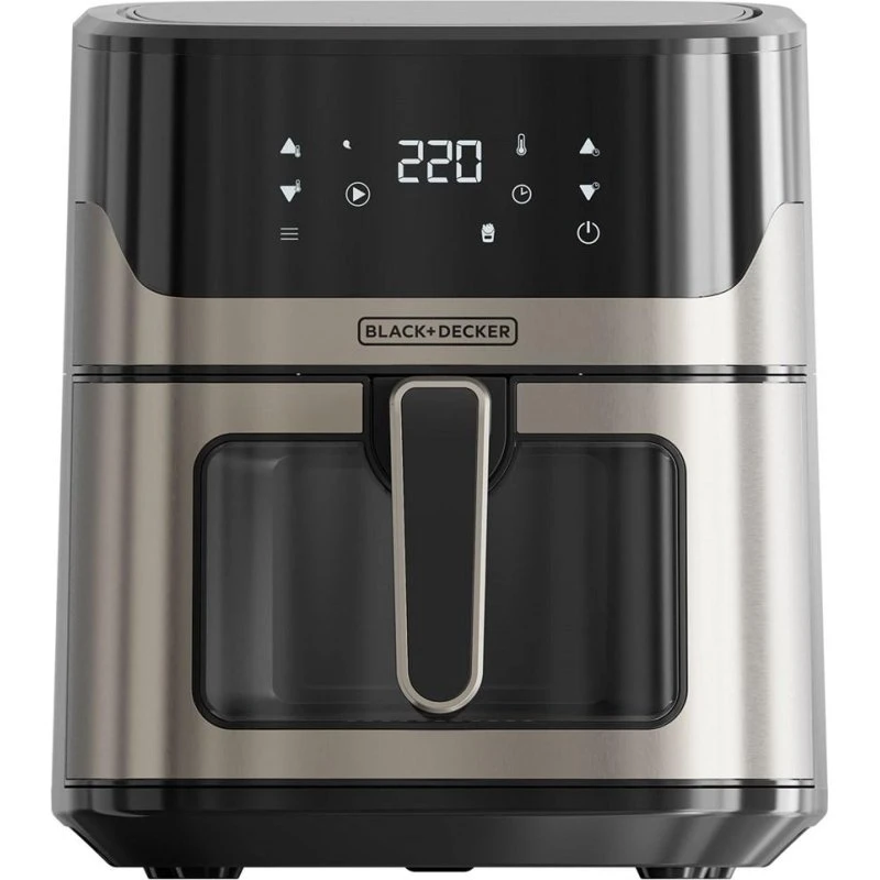 Black & Decker BXAF6500E 1600W 6,5 L Airfryer Sort