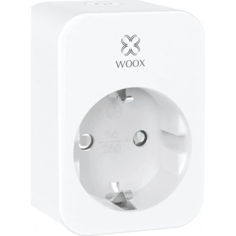 WOOX R6118 Smart Plug 16A, Hvid, WiFi 2,4 GHz
