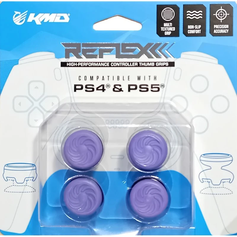 KMD Reflex Thumb Grips 4-Pack til PS4 & PS5
