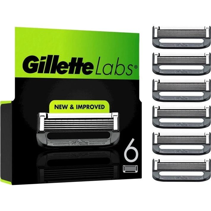 Gillette Labs Rakblad 6 st