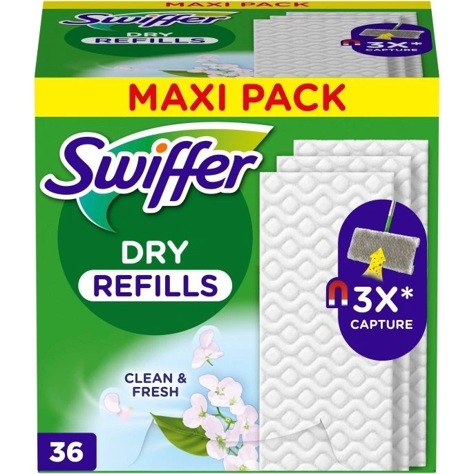 Swiffer Dry Refilldukar 36 st med doft