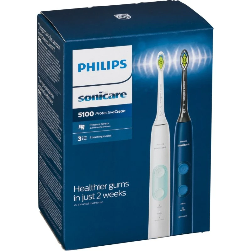 Philips Sonicare ProtectiveClean 5100 Eltandbørste (62.000 RPM)