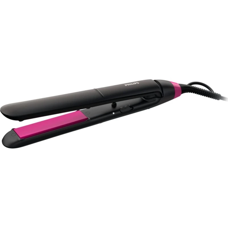 Philips StraightCare Essential BHS375/00 glattejern, sort/grå med lyserøde detaljer