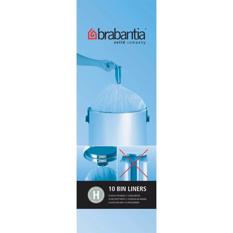 Brabantia PerfectFit Affaldsposer H 50-60L 10 stk