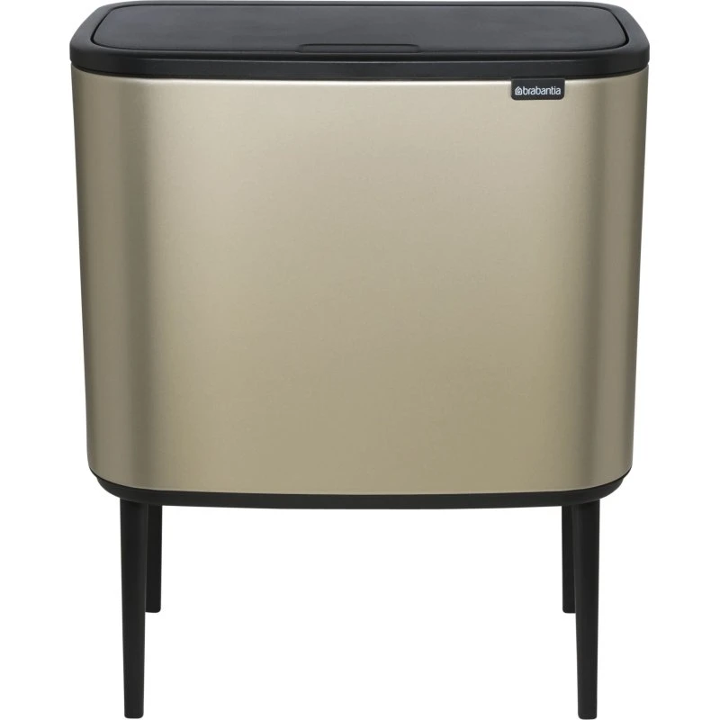 Brabantia Bo Touch Bin 3x11L Champagne