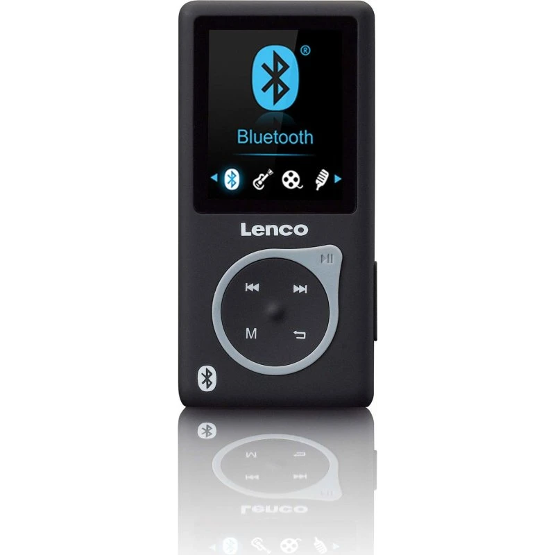 Lenco MP-208 MP3/MP4-afspiller 8 GB, Bluetooth, sort