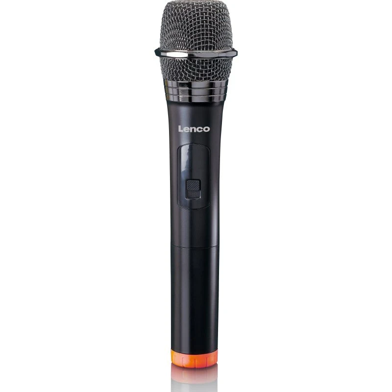 Lenco MCW-011BK Trådløs Mikrofon med 6,3 mm Modtager