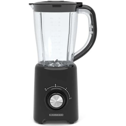 MELISSA Standblender 800 W, 2 hastigheder, 1,5 L, sort