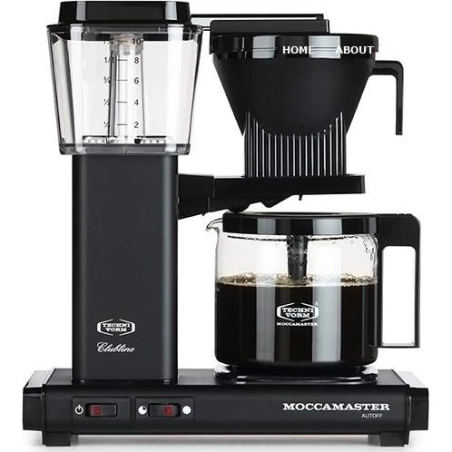 Moccamaster KBG 741 AO 1,25 l Mat Sort