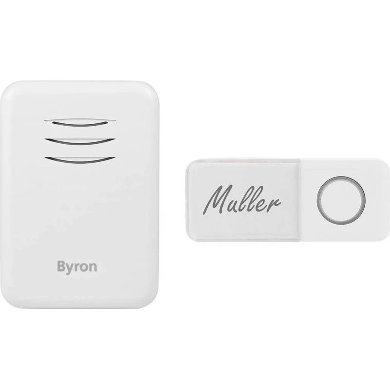Byron DBY-22311NP Trådløs Dørklokke Batteridrevet