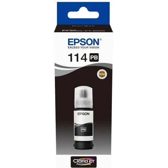 Epson C13T07B140 Sort Blækrefill 70 ml til EcoTank ET-8500/8550