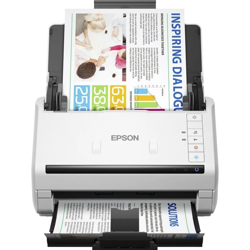 Epson WorkForce DS-770II A4 Dokumentscanner, Hvid, Duplex, 45 ppm