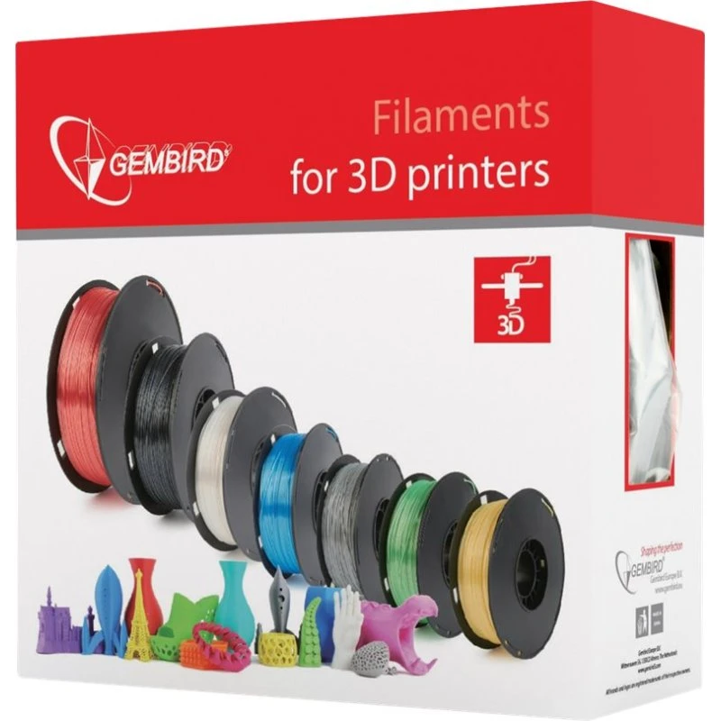 Gembird PLA Neon-blå 1.75mm 1 kg
