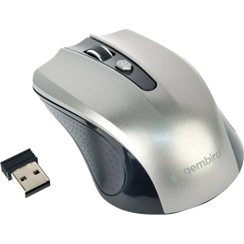 Gembird MUSW-4B-04-BG Trådløs Optisk Mus Sort/Space Grey