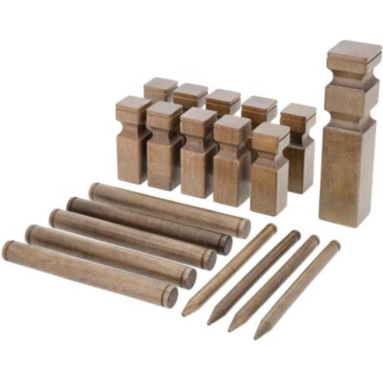 Moments Of Play Kongespil Grå/Brun – Bejdset Gummitræ