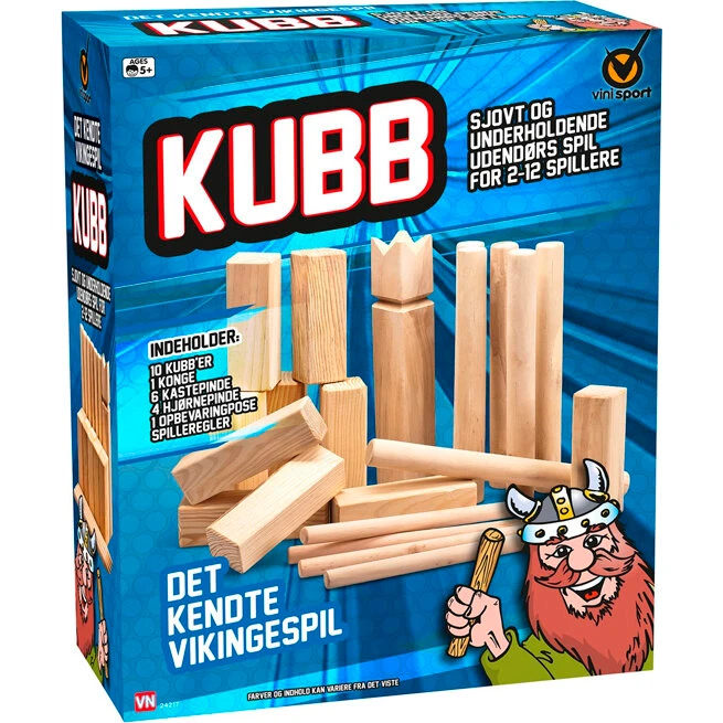 Vini Sport Kongespil (Kubb) i træ