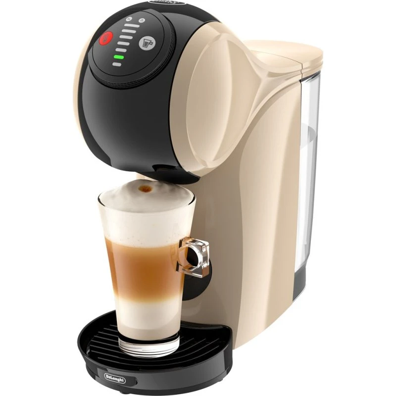 DeLonghi Genio S Nescafé Dolce Gusto Kapselkaffemaskine, 800ml, 15 bar, Taupe