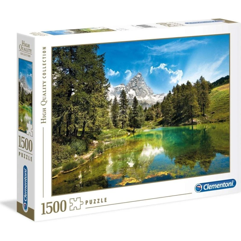 Clementoni Blue Lake 1500-brikkers puslespil, 59x84 cm